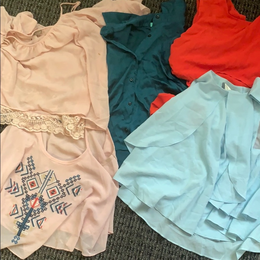 Lot Of Cute Blouses And Camis